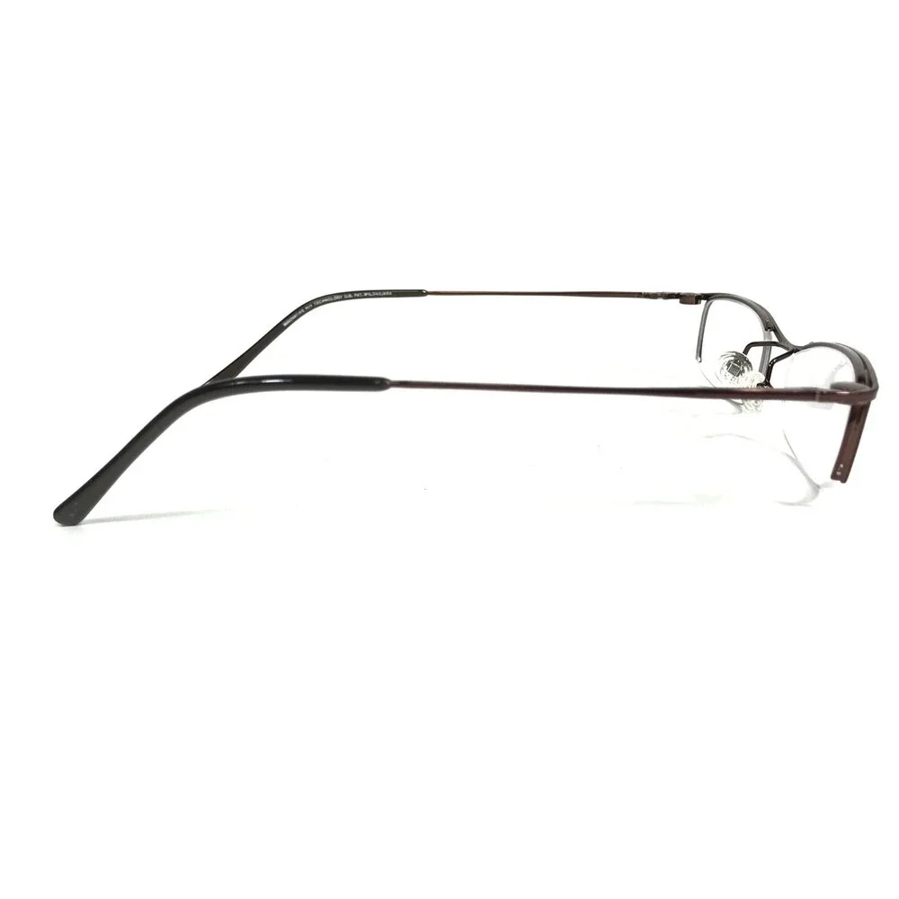 Innovative M/F Eyeglasses Frames IMF 417 S.BRN Brown Rectangular 48-18-140